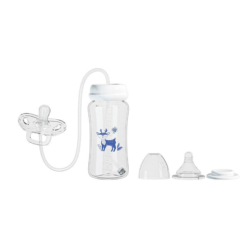 Hands-free baby bottle