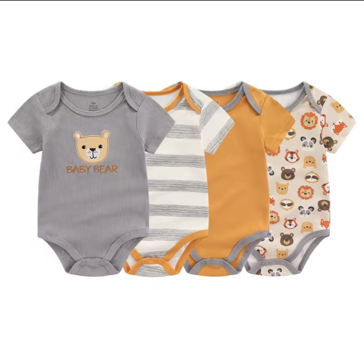 4-Pack Baby Bodysuits
