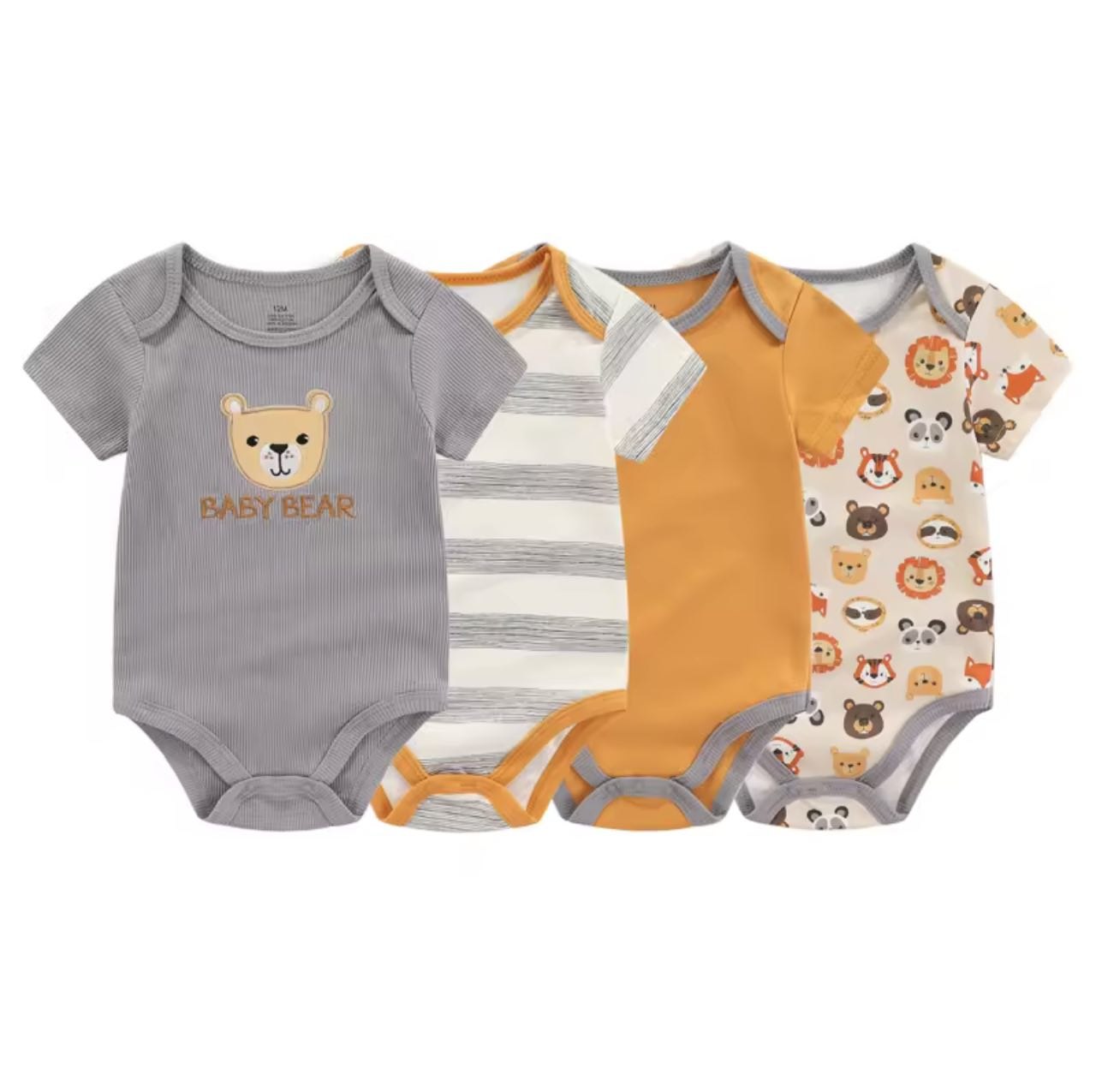 4-Pack Baby Bodysuits