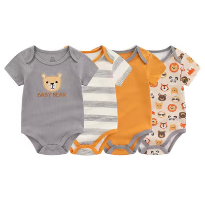 4-Pack Baby Bodysuits