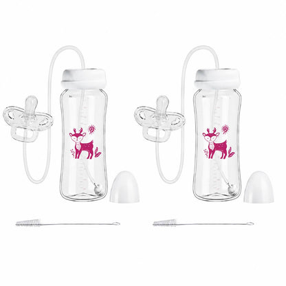 Hands-free baby bottle